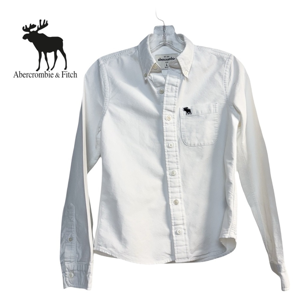 Abercrombie & Fitch White Boy’s Shirt